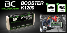 Tragbares Starthilfegerät BC Booster K1200